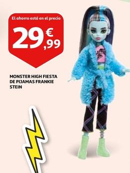 Oferta de Monster High - Fiesta De Pijamas Frankie Stein por 29,99€ en Alcampo