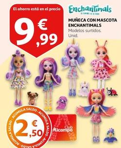 Oferta de Enchantimals - Muñeca Con Mascota por 9,99€ en Alcampo