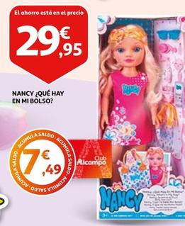 Oferta de Nancy - ¿qué Hay En Mi Bolso? por 29,95€ en Alcampo