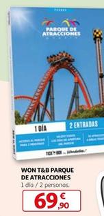 Oferta de Won T&b - Parque De Atracciones por 69,9€ en Alcampo