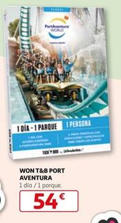 Oferta de Won T&b - Port Aventura por 54€ en Alcampo