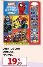 Oferta de Cuentos Con Sonidos Marvel por 19,9€ en Alcampo