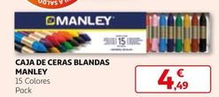 Oferta de Manley - Caja De Ceras Blandas por 4,49€ en Alcampo