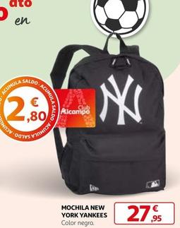 Oferta de Mochila New York Yankees por 27,95€ en Alcampo