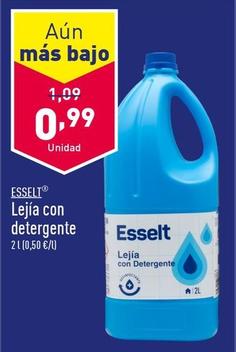 Oferta de Esselt - Lejía Con Detergente por 0,99€ en ALDI