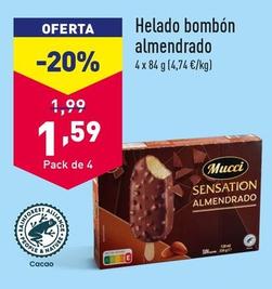 Oferta de Helados Bombon Almendrado por 1,59€ en ALDI