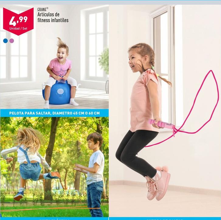 Oferta de Crane - Articulos De Fitness Infantiles por 4,99€ en ALDI