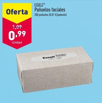 Oferta de Esselt - Pañuelos Faciales por 0,99€ en ALDI