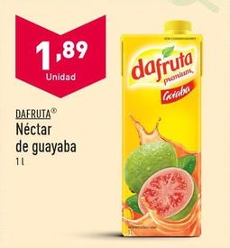 Oferta de Dafruta - Néctar De Guayaba  por 1,89€ en ALDI