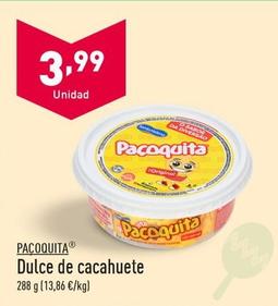 Oferta de Pacoquita - Dulce De Cacahuete por 3,99€ en ALDI