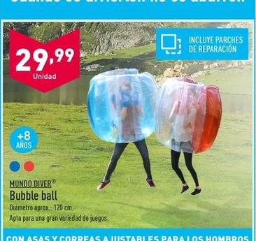 Oferta de Mundo Diver - Bubble Ball por 32,99€ en ALDI