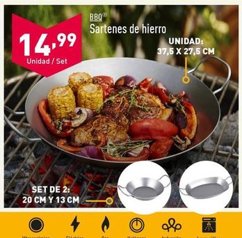 Oferta de BBQ - Sarténes De Hierro por 15,99€ en ALDI