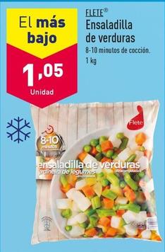 Oferta de Ensaladilla De Verduras por 1,05€ en ALDI