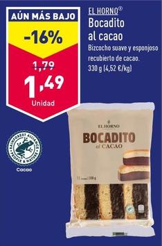 Oferta de El Horno - Bocaditos Al Cacao  por 1,49€ en ALDI