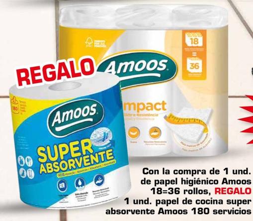 Oferta de Amoos - Papel Higiénico en Supermercados Piedra