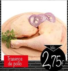 Oferta de Traseros de pollo por 2,75€ en Supermercados Piedra