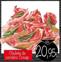 Oferta de Covap - Chuleta De Cordero por 20,95€ en Supermercados Piedra