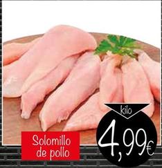 Oferta de Solomillo de pollo por 4,99€ en Supermercados Piedra