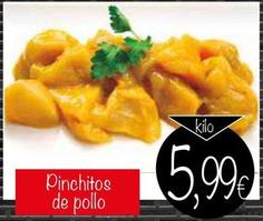 Oferta de Pinchitos De Pollo por 5,99€ en Supermercados Piedra