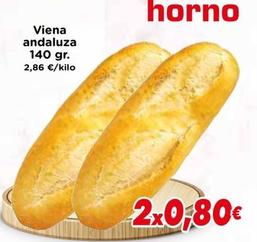 Oferta de Viena Andaluza por 0,8€ en Supermercados Piedra