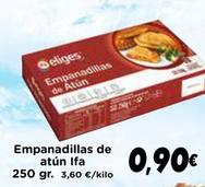 Oferta de Eliges - Empanadillas De Atún por 0,9€ en Supermercados Piedra