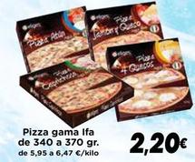 Oferta de Pizza por 2,2€ en Supermercados Piedra