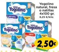 Oferta de Nestlé - Yogolino Natural, Fresa O Natillas por 2,5€ en Supermercados Piedra