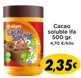 Oferta de Ifa Eliges - Cacao Soluble por 2,35€ en Supermercados Piedra