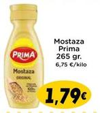Oferta de Prima - Mostaza por 1,79€ en Supermercados Piedra