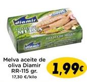 Oferta de Melva en aceite por 1,99€ en Supermercados Piedra
