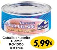 Oferta de Diamir - Caballa En Aceite Ro-1000 por 5,99€ en Supermercados Piedra