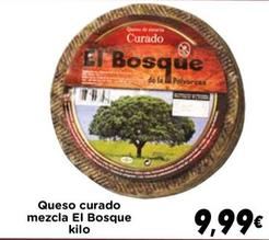 Oferta de El Bosque - Queso Curado Mezcla por 9,99€ en Supermercados Piedra