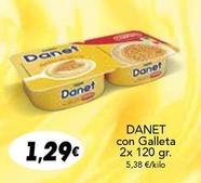 Oferta de Danone - Danet Con Galleta por 1,29€ en Supermercados Piedra