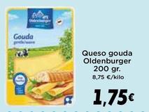 Oferta de Oldenburger - Qiesp Gouda por 1,75€ en Supermercados Piedra