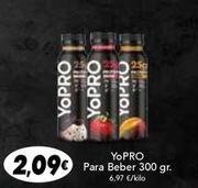 Oferta de Danone - Yopro Para Beber  por 2,09€ en Supermercados Piedra