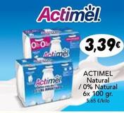 Oferta de Danone - Actimel Natural / 0% Natural  por 3,39€ en Supermercados Piedra