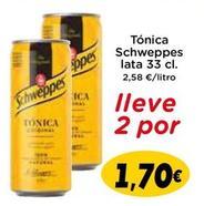 Oferta de Schweppes - Tonica en Supermercados Piedra