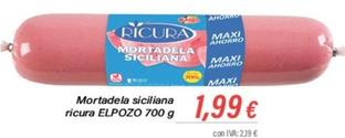 Oferta de Mortadela siciliana por 1,99€ en Cash Ifa
