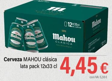 Oferta de Cerveza por 4,45€ en Cash Ifa