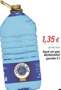 Oferta de Agua por 1,35€ en Cash Ifa