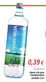Oferta de Agua por 0,39€ en Cash Ifa