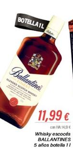Oferta de Whisky por 11,99€ en Cash Ifa