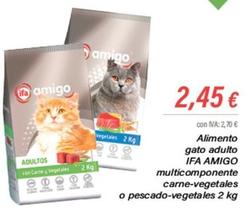 Oferta de Comida para gatos por 2,45€ en Cash Ifa