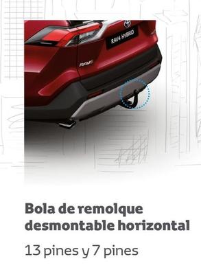 Oferta de Toyota - Bola De Remolque Desmontable Horizontal en Toyota