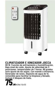 Oferta de Climatizador evaporativo por 75,9€ en Coferdroza