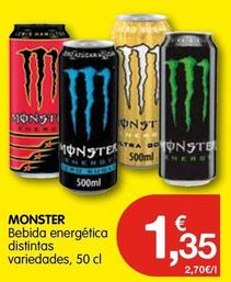 Oferta de Bebida energética por 1,35€ en CashDiplo