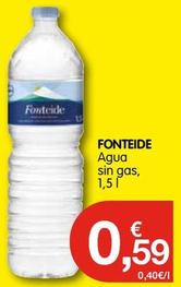 Oferta de Agua por 0,59€ en CashDiplo