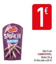 Oferta de Snacks por 1€ en Masymas