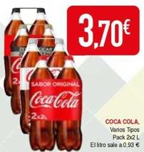 Oferta de Coca-Cola por 3,7€ en Masymas