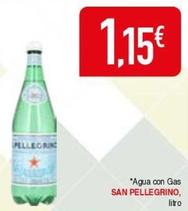 Oferta de Agua con gas por 1,15€ en Masymas